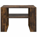 Sofabord Røget eg 66 x 49,5 x 45 cm Konstrueret træ