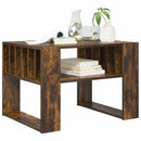 Sofabord Røget eg 66 x 49,5 x 45 cm Konstrueret træ