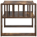 Sofabord Røget eg 66 x 49,5 x 45 cm Konstrueret træ