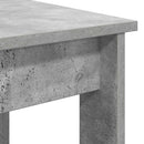 Kaffebord Sæt 2 pcs Beton Grå Konstrueret træ