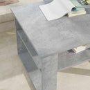 Sofabord Beton Grå 64 x 54 x 44 cm Konstrueret træ