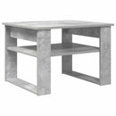 Sofabord Beton Grå 64 x 54 x 44 cm Konstrueret træ