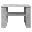 Sofabord Beton Grå 64 x 54 x 44 cm Konstrueret træ
