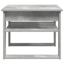 Sofabord Beton Grå 64 x 54 x 44 cm Konstrueret træ