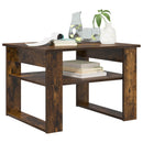 Sofabord Røget eg 64 x 54 x 44 cm Konstrueret træ