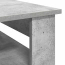 Sofabord Beton Grå 96 x 54 x 44 cm Konstrueret træ