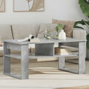 Sofabord Beton Grå 96 x 54 x 44 cm Konstrueret træ