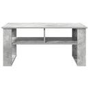 Sofabord Beton Grå 96 x 54 x 44 cm Konstrueret træ