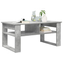 Sofabord Beton Grå 96 x 54 x 44 cm Konstrueret træ