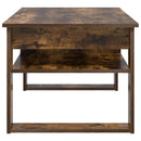 Sofabord Røget eg 96 x 54 x 44 cm Konstrueret træ