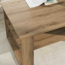 Sofabord Artisan Egetræ 96 x 54 x 44 cm Konstrueret træ