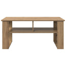 Sofabord Artisan Egetræ 96 x 54 x 44 cm Konstrueret træ