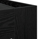 Sofabord Sort eg 110 x 50 x 41 cm Konstrueret træ