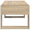 Sofabord Sonoma eg 110 x 50 x 41 cm Konstrueret træ