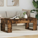 Sofabord Røget eg 110 x 50 x 41 cm Konstrueret træ