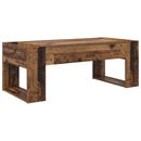 Sofabord Gammelt træ 110 x 50 x 41 cm Konstrueret træ