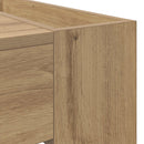 Sofabord Artisan Egetræ 110 x 50 x 41 cm Konstrueret træ