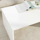 Sofabord Hvid 95 x 50 x 34 cm Konstrueret træ