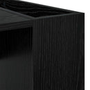 Sofabord Sort eg 95 x 50 x 34 cm Konstrueret træ