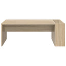 Sofabord Sonoma eg 95 x 50 x 34 cm Konstrueret træ