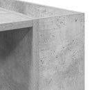 Sofabord Beton Grå 95 x 50 x 34 cm Konstrueret træ