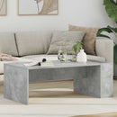 Sofabord Beton Grå 95 x 50 x 34 cm Konstrueret træ