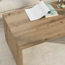 Sofabord Artisan Egetræ 95 x 50 x 34 cm Konstrueret træ