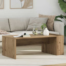 Sofabord Artisan Egetræ 95 x 50 x 34 cm Konstrueret træ