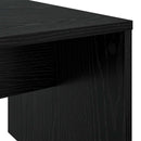 Sofabord Sort eg 90 x 45 x 35 cm Konstrueret træ