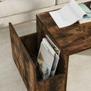 Sofabord Røget eg 90 x 45 x 35 cm Konstrueret træ