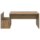 Sofabord Artisan Egetræ 90 x 45 x 35 cm Konstrueret træ
