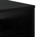 Sofabord Sort eg 95 x 55 x 31 cm Konstrueret træ