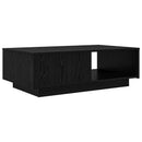 Sofabord Sort eg 95 x 55 x 31 cm Konstrueret træ