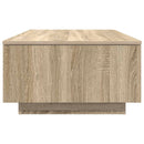 Sofabord Sonoma eg 95 x 55 x 31 cm Konstrueret træ