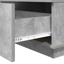 Sofabord Beton Grå 95 x 55 x 31 cm Konstrueret træ