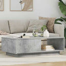 Sofabord Beton Grå 95 x 55 x 31 cm Konstrueret træ