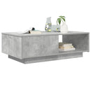 Sofabord Beton Grå 95 x 55 x 31 cm Konstrueret træ