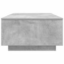 Sofabord med skuffe Beton Grå 95 x 55 x 31 cm Konstrueret træ