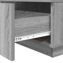 Sofabord med skuffe Grå Sonoma 95 x 55 x 31 cm Konstrueret træ