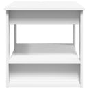 Sofabord Hvid 72 x 50 x 50 cm Konstrueret træ