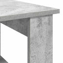 Sofabord Beton Grå 72 x 50 x 50 cm Konstrueret træ
