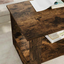 Sofabord Røget eg 72 x 50 x 50 cm Konstrueret træ