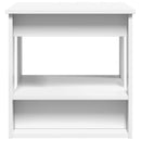 Sofabord Hvid 51 x 50 x 50 cm Konstrueret træ