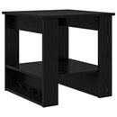 Sofabord Sort eg 51 x 50 x 50 cm Konstrueret træ