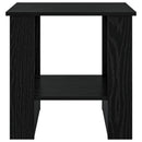 Sofabord Sort eg 51 x 50 x 50 cm Konstrueret træ