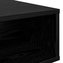 Sofabord Sort eg 105 x 50 x 32,5 cm Konstrueret træ