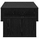 Sofabord Sort eg 105 x 50 x 32,5 cm Konstrueret træ