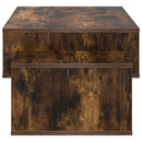 Sofabord Røget eg 105 x 50 x 32,5 cm Konstrueret træ