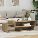 Sofabord Artisan Egetræ 105 x 50 x 32,5 cm Konstrueret træ