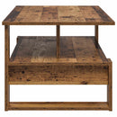 Sofabord Gammelt træ 90 x 50 x 40 cm Konstrueret træ